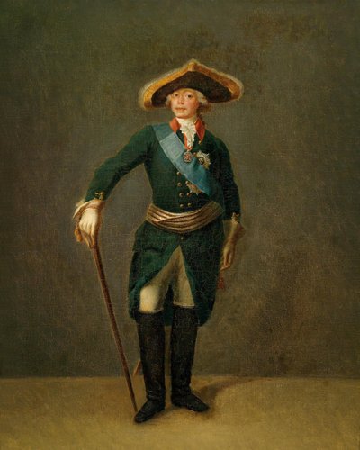 保罗的肖像我 作者 Stepan Semenovich Shchukin